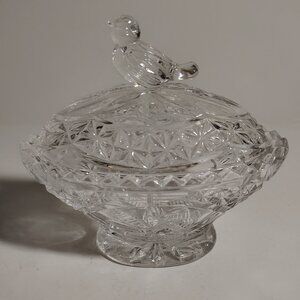 Bleikristall 24% Crystal Western Germany Trinket Dish Hofbauer Byrdes Collection